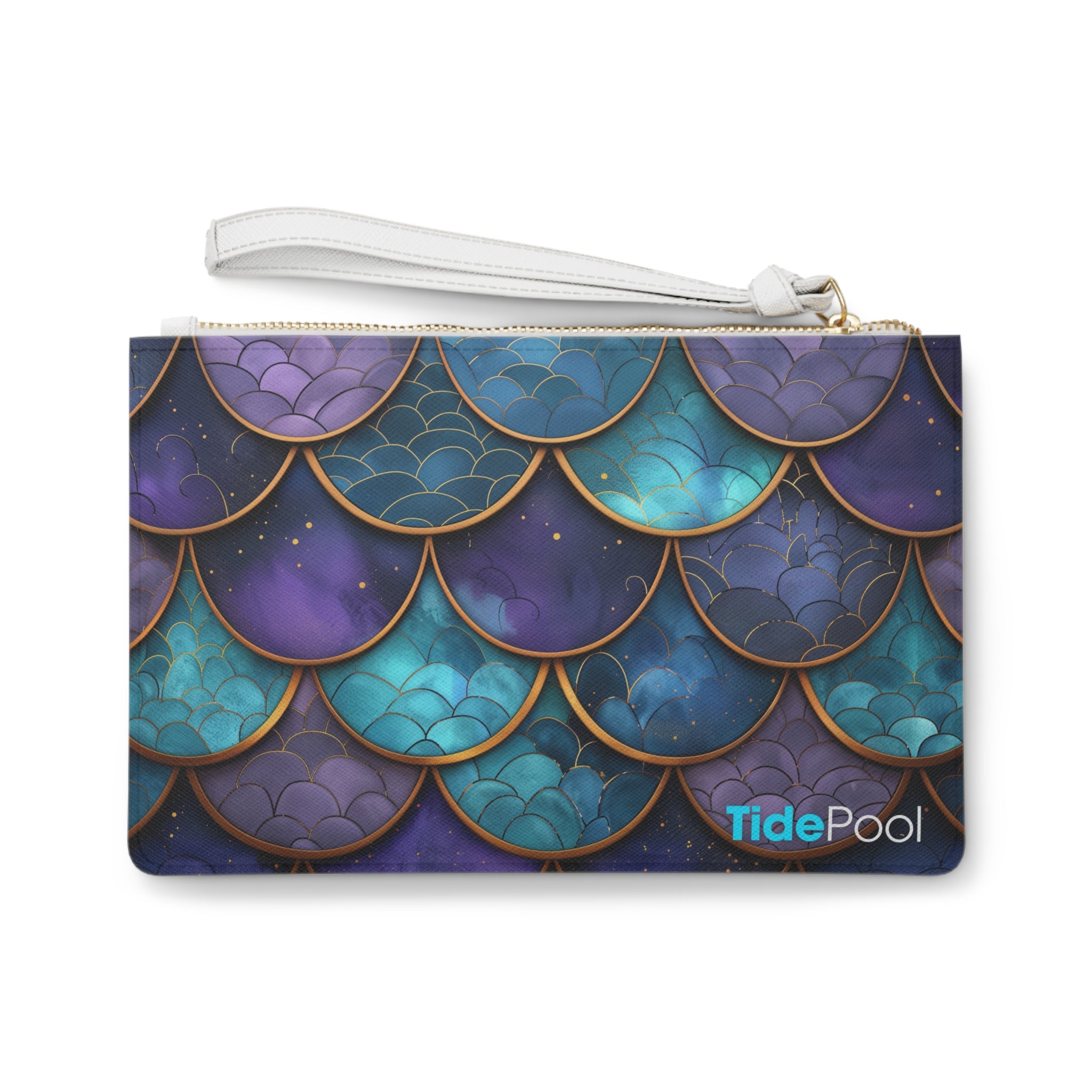 Coastal Clutch Bag - Triton''s Glitter