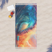 Boho Beach Towel - Sunset Beach