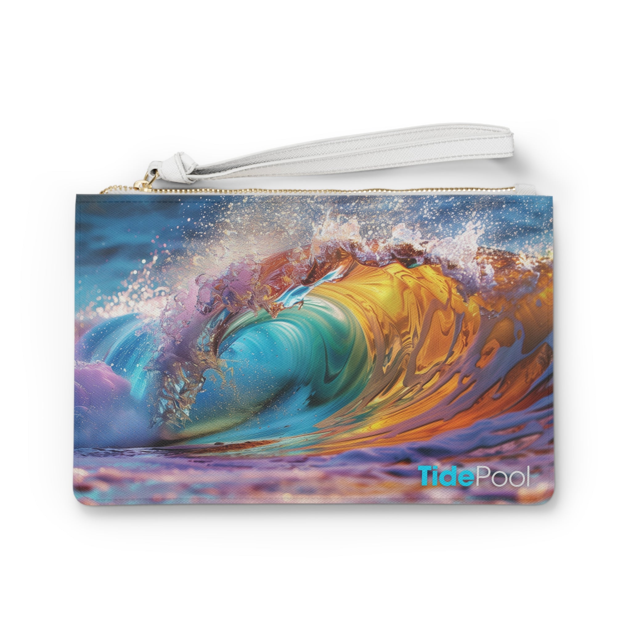 Coastal Clutch Bag - Rainbow Bay