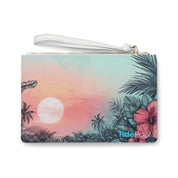 Coastal Clutch Bag - Maui Sunrise