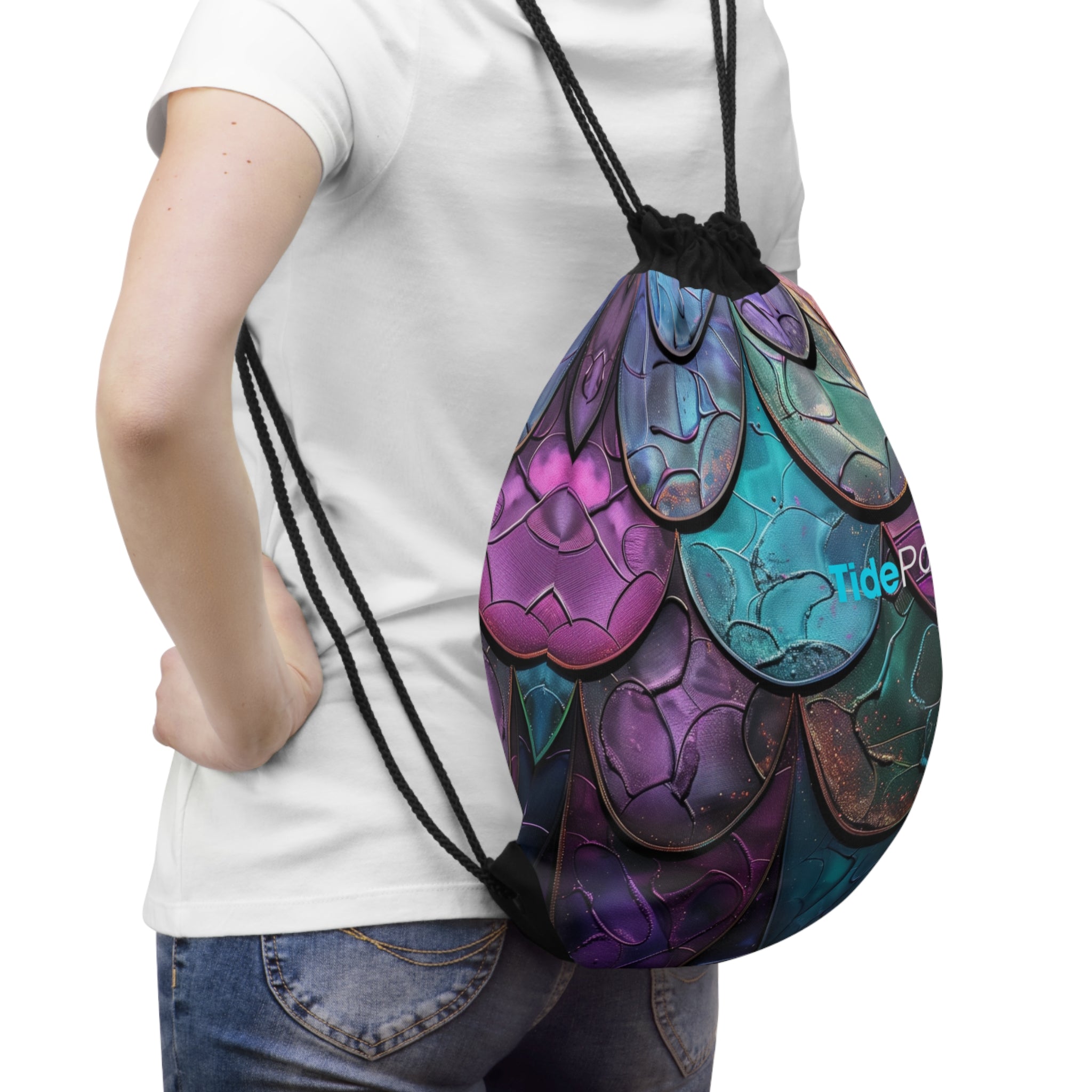 Drifter Drawstring Bag - Ocean Eclipse