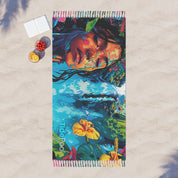 Boho Beach Towel - Gratitude