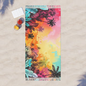 Boho Beach Towel - Garden Of Eden