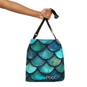 Breezy Tote Bag - Aurora Ripple