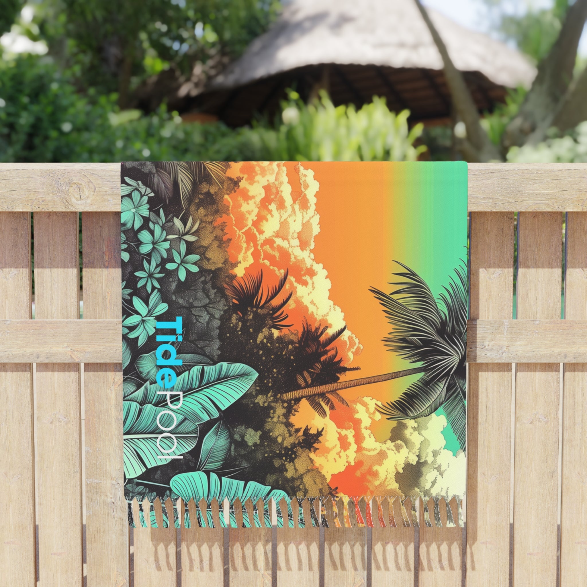 Boho Beach Towel - Hideaway Cove