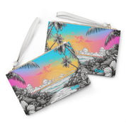 Coastal Clutch Bag - Shave Ice