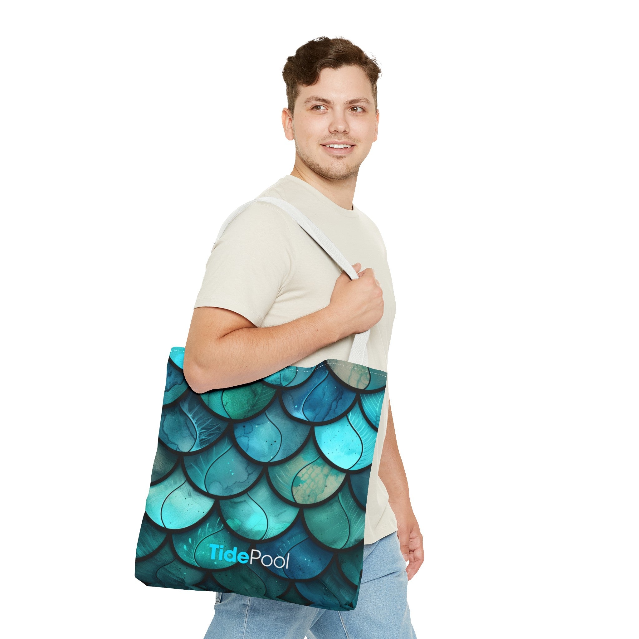 Grab & Go Tote Bag - Aurora Ripple