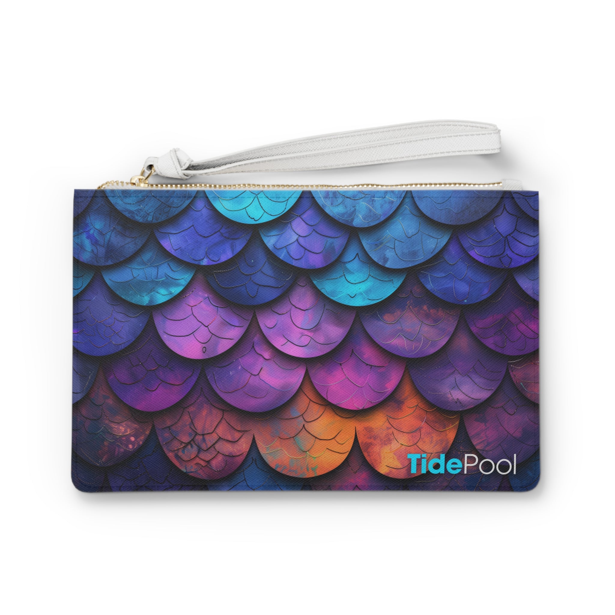 Coastal Clutch Bag - Disco Sea