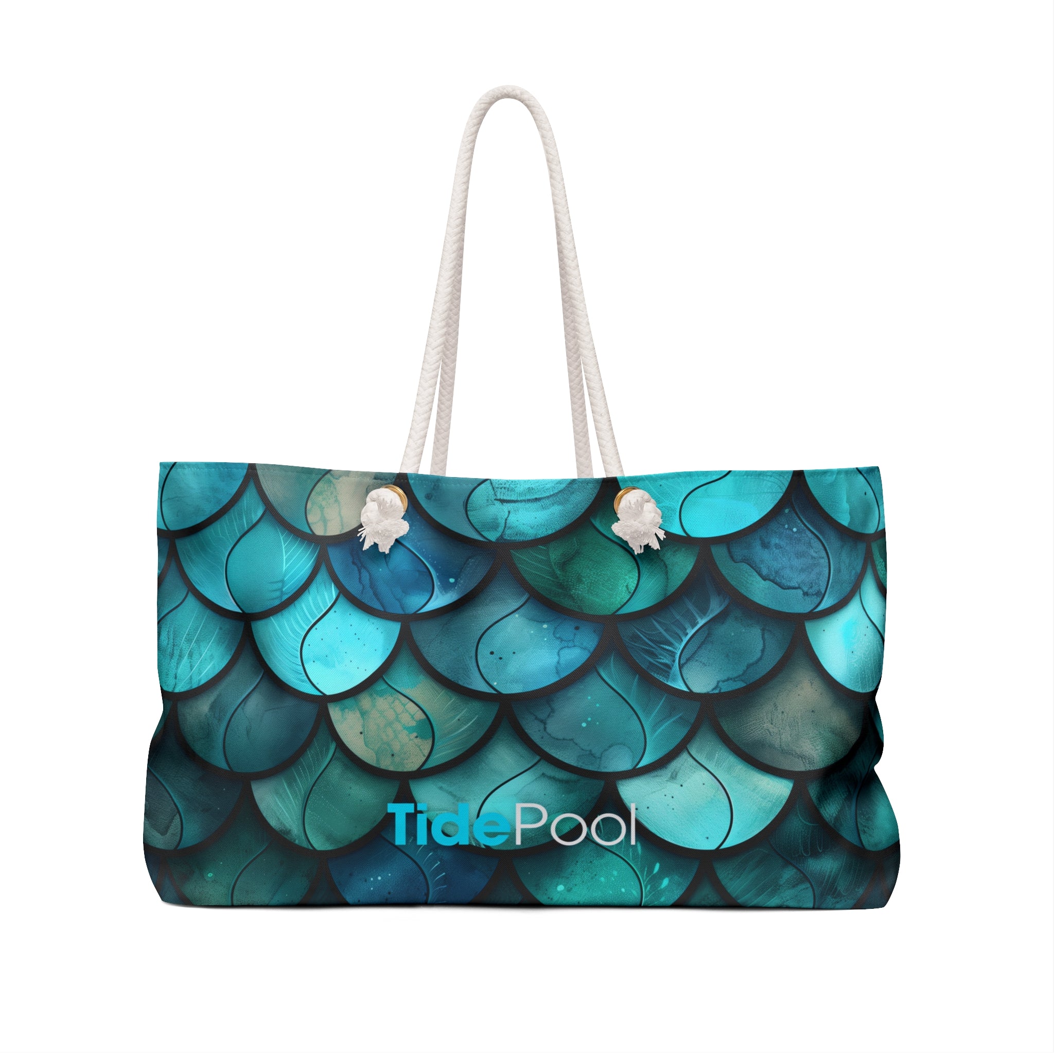 Weekender Tote Bag - Aurora Ripple