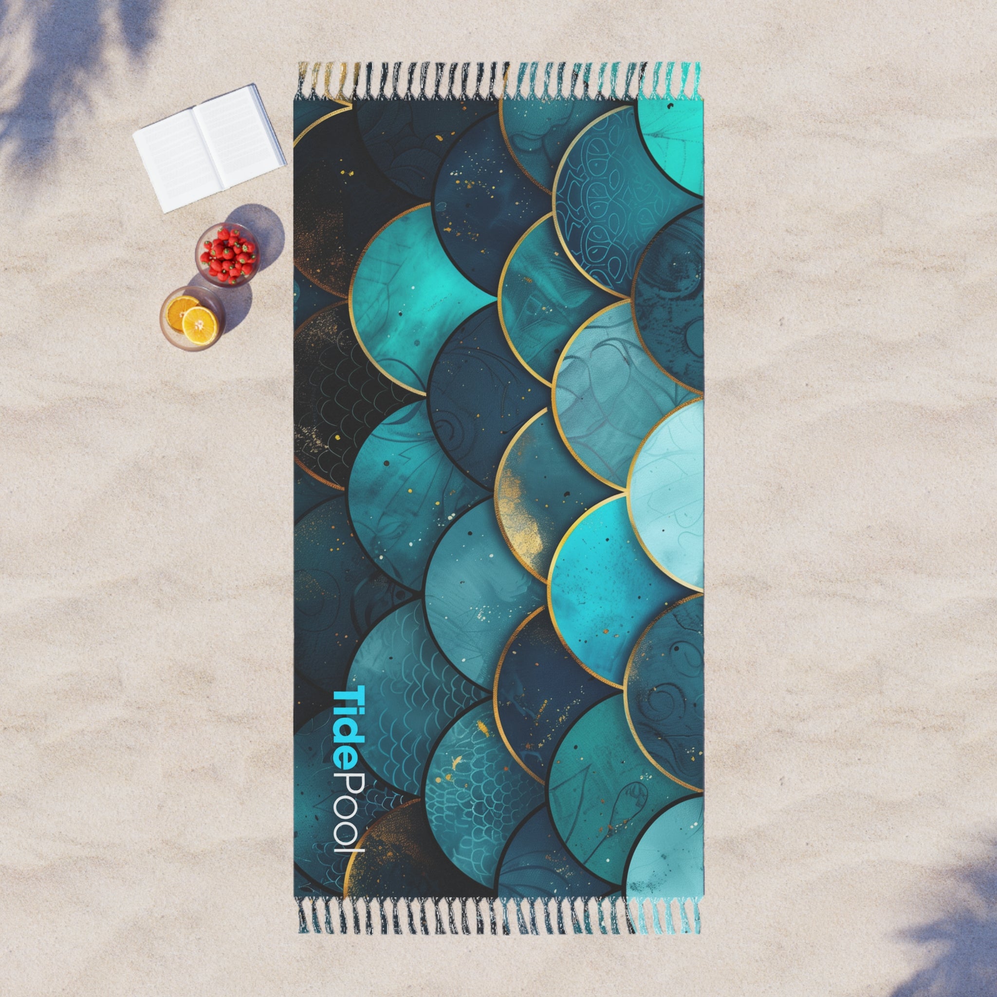 Boho Beach Towel - Celestial Tides