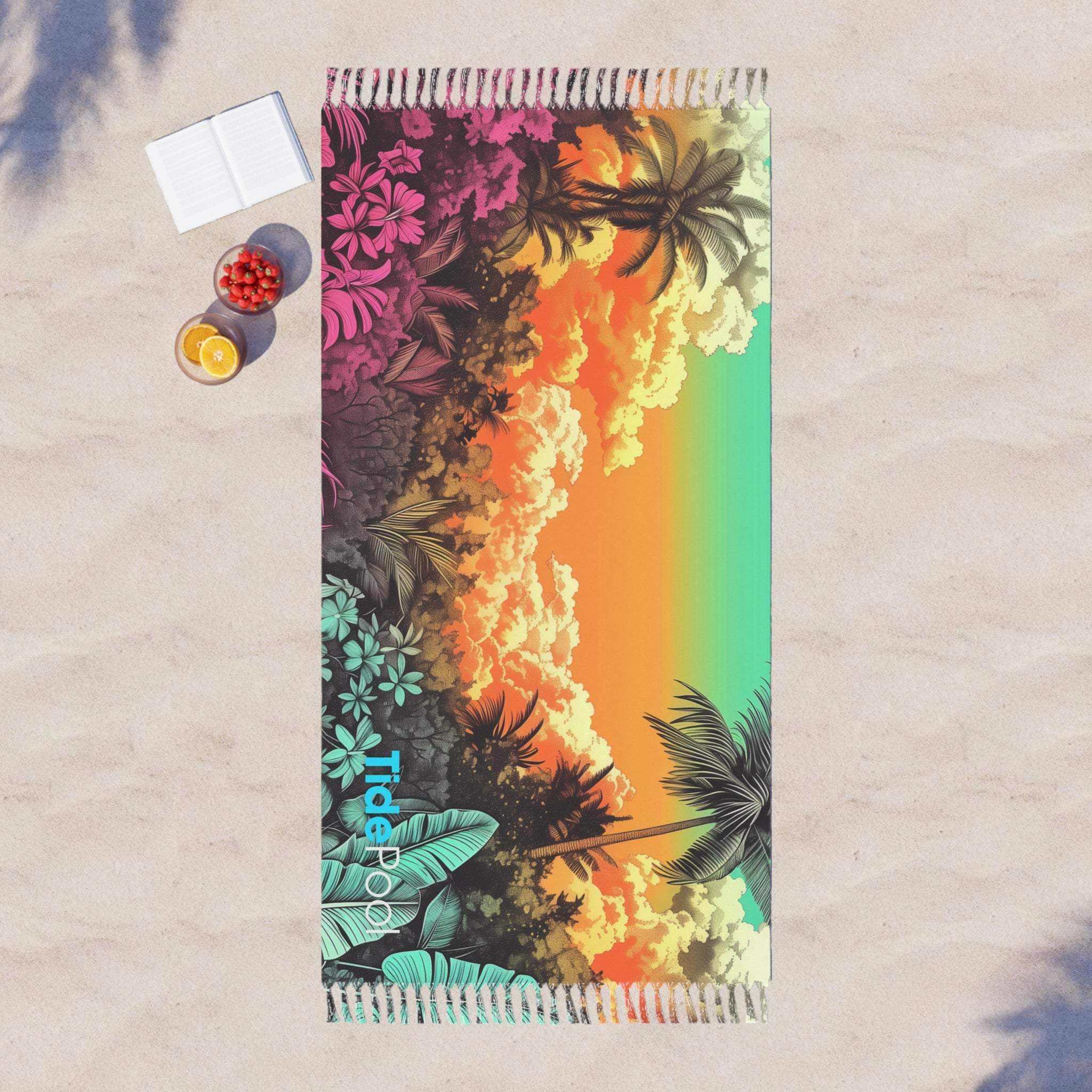 Boho Beach Towel - Hideaway Cove