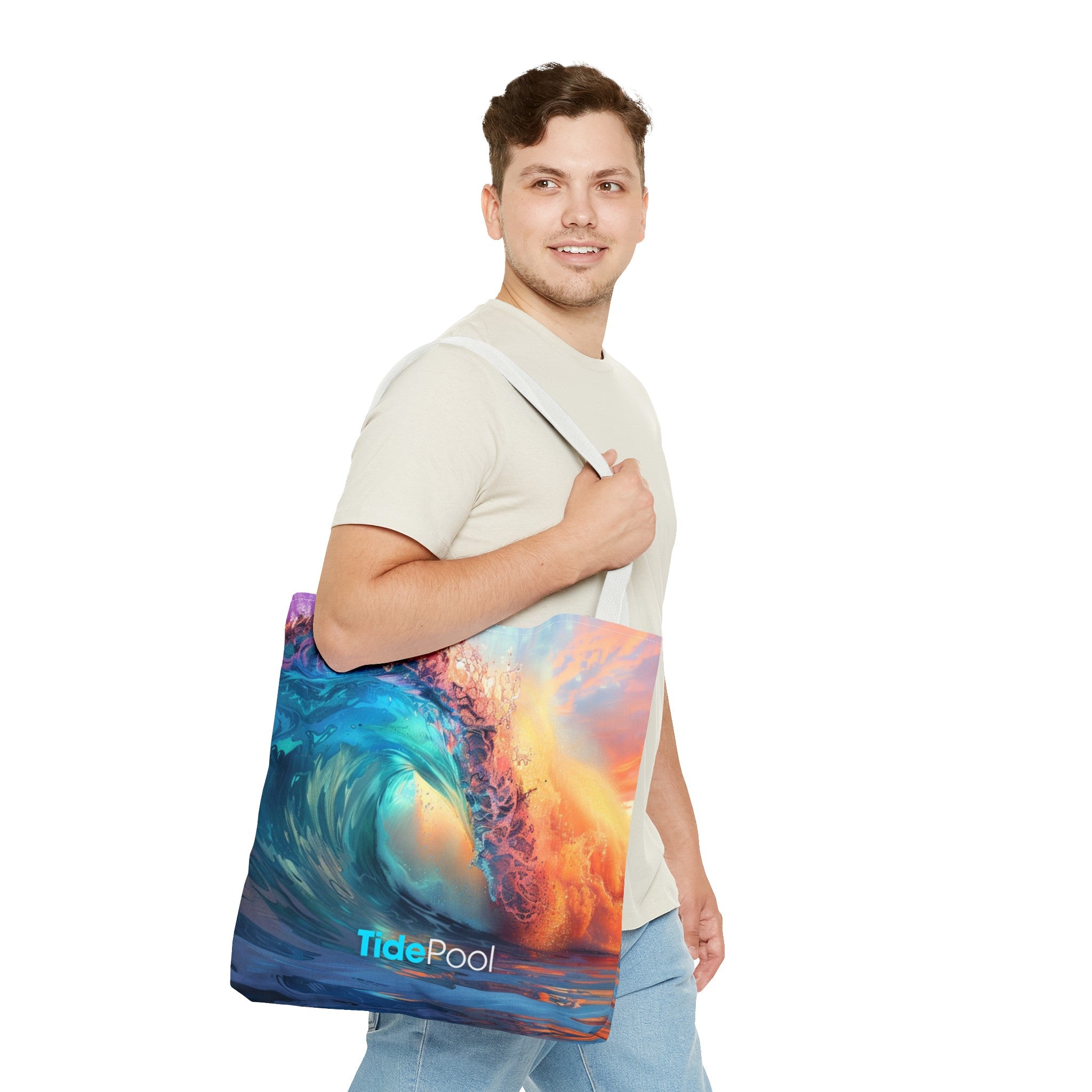 Grab & Go Tote Bag - Sunset Beach