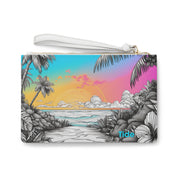 Coastal Clutch Bag - Shave Ice