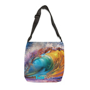 Breezy Tote Bag - Rainbow Bay