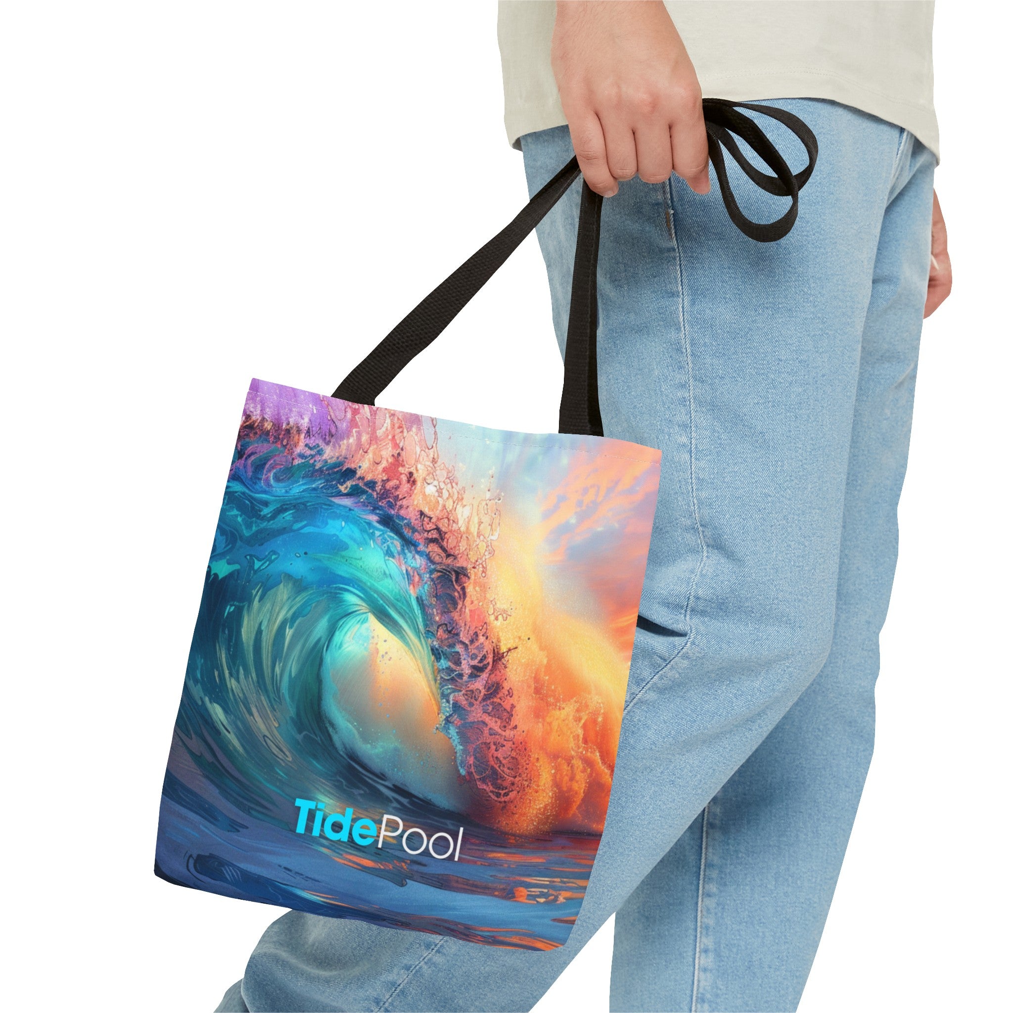 Grab & Go Tote Bag - Sunset Beach