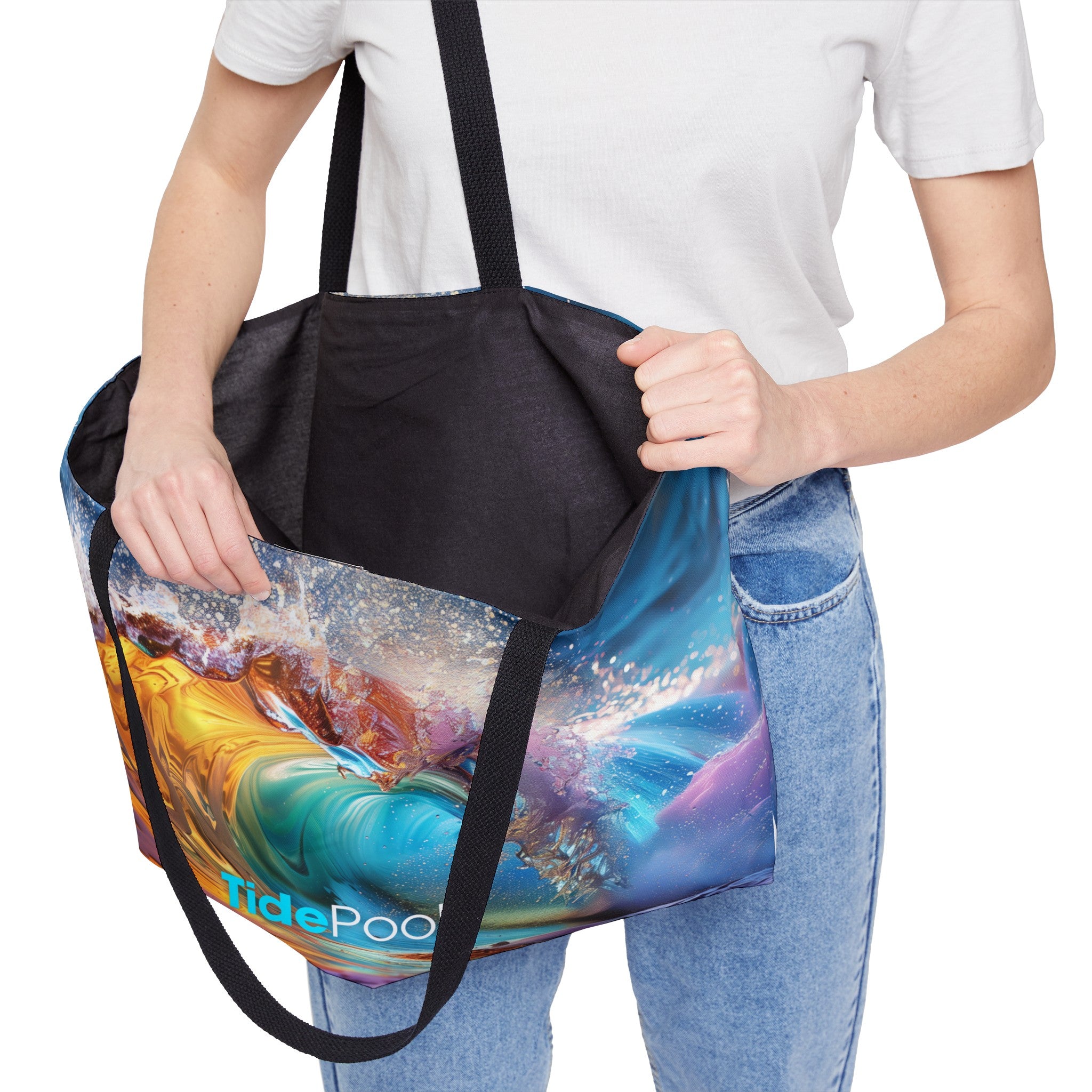 Luxe Tote Bag - Rainbow Bay