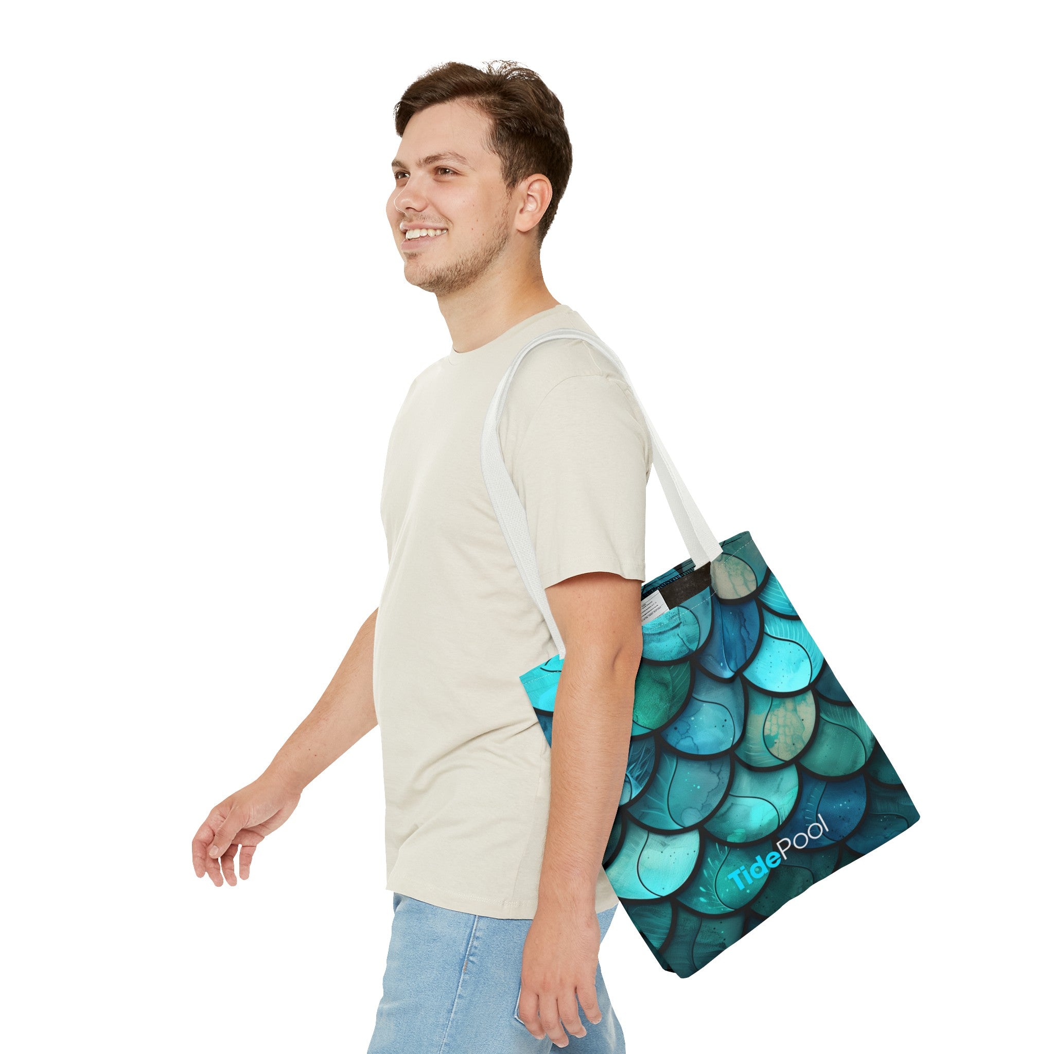 Grab & Go Tote Bag - Aurora Ripple