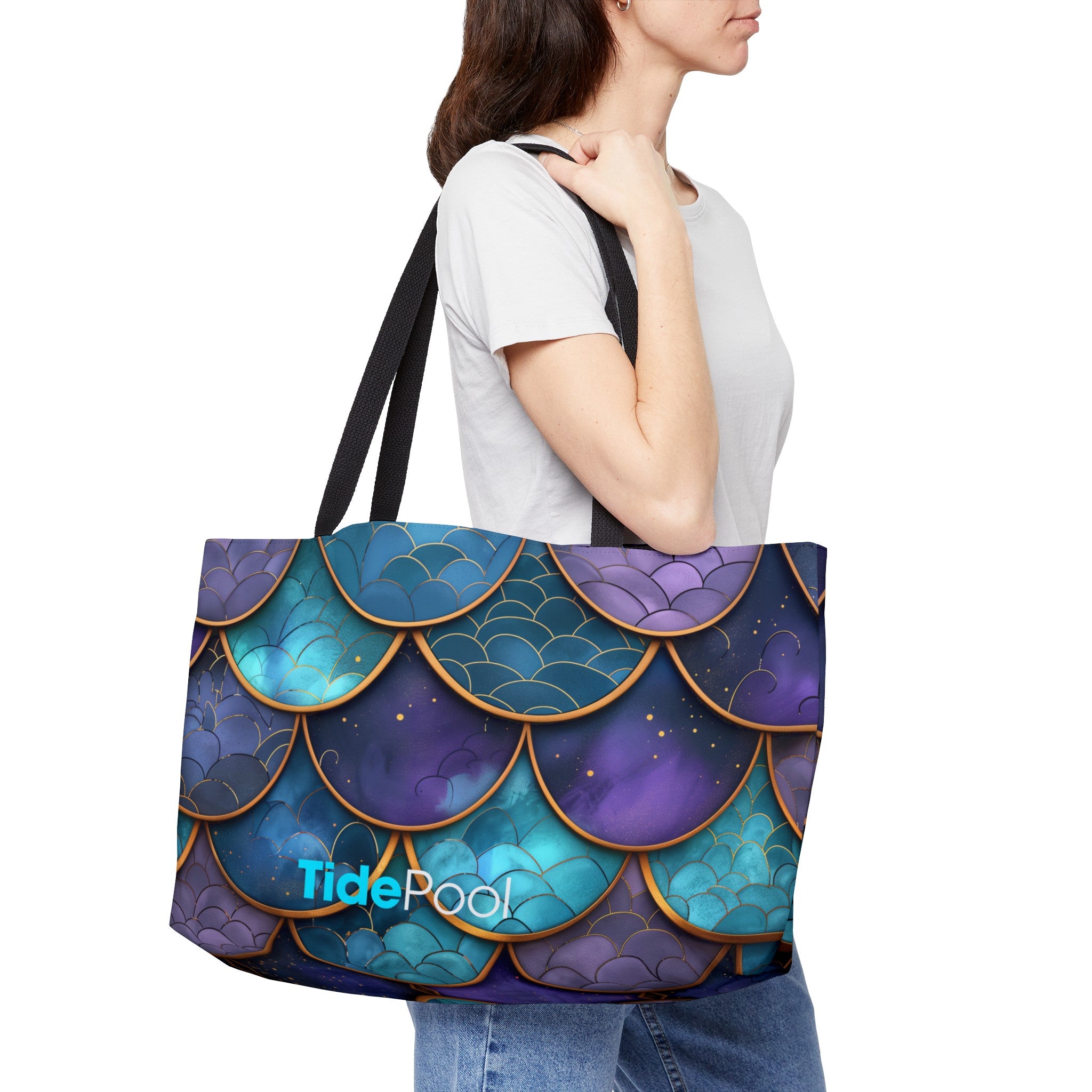 Luxe Tote Bag - Triton's Glitter