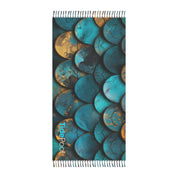 Boho Beach Towel - Royal Sea