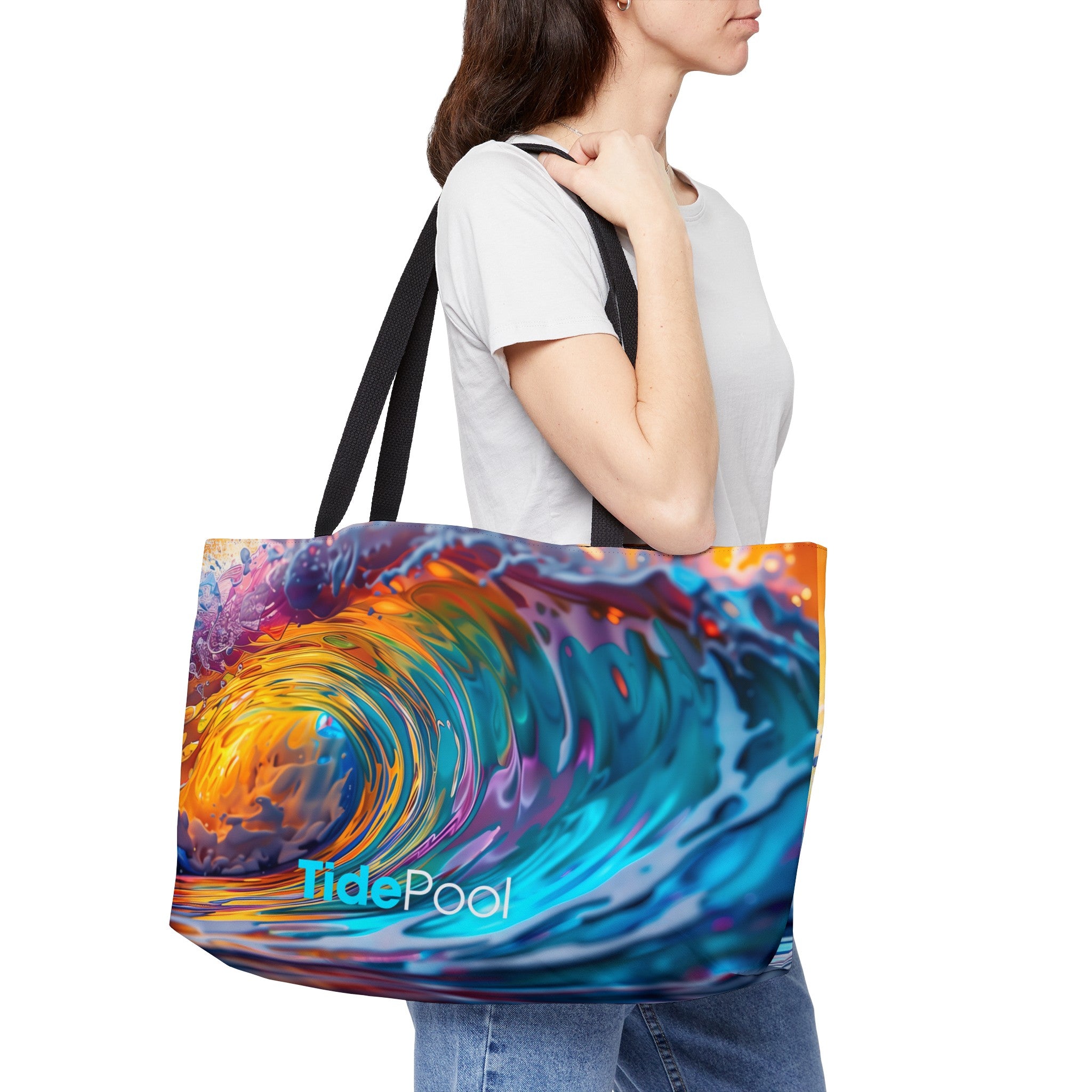 Luxe Tote Bag - Sandy Beach