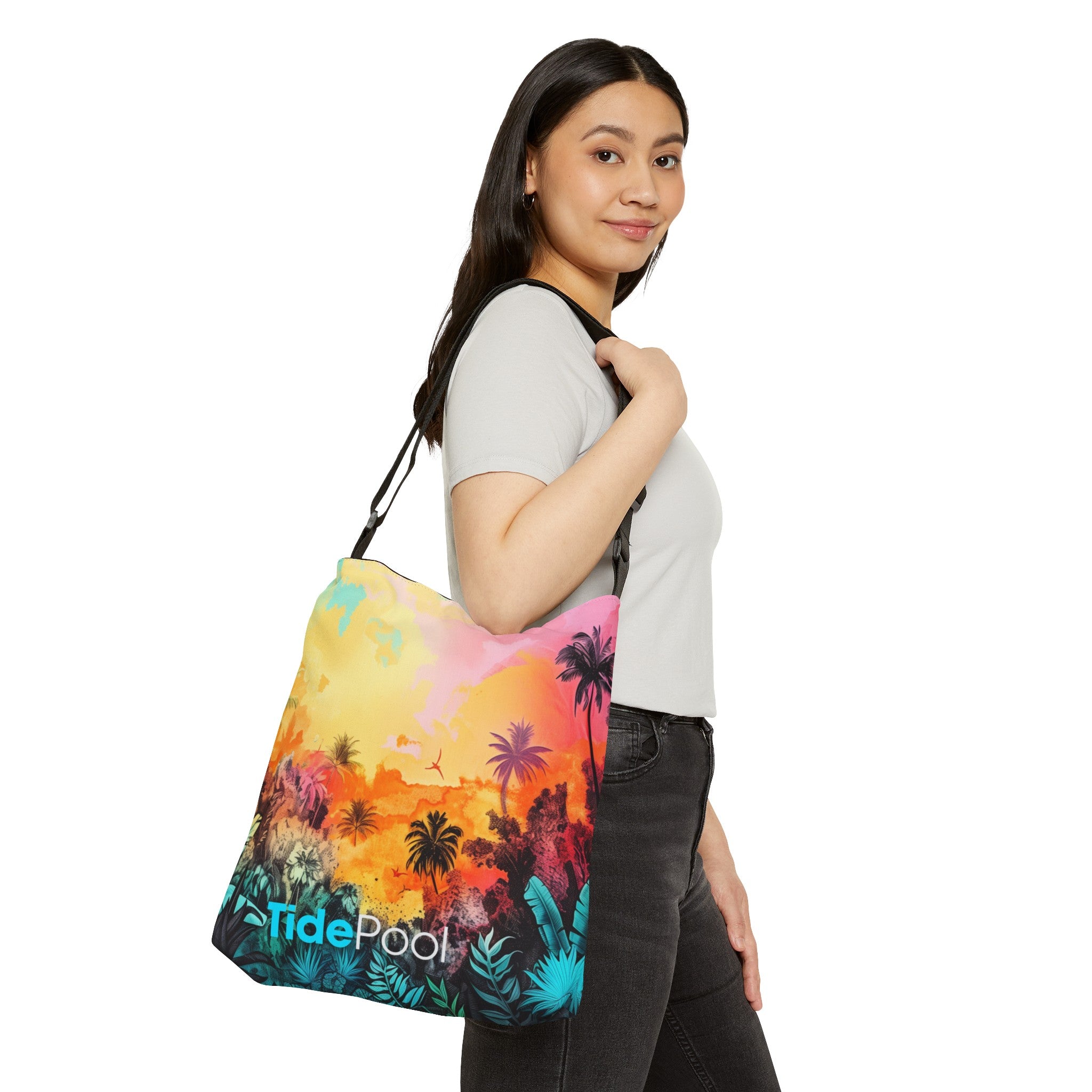 Breezy Tote Bag - Garden Of Eden