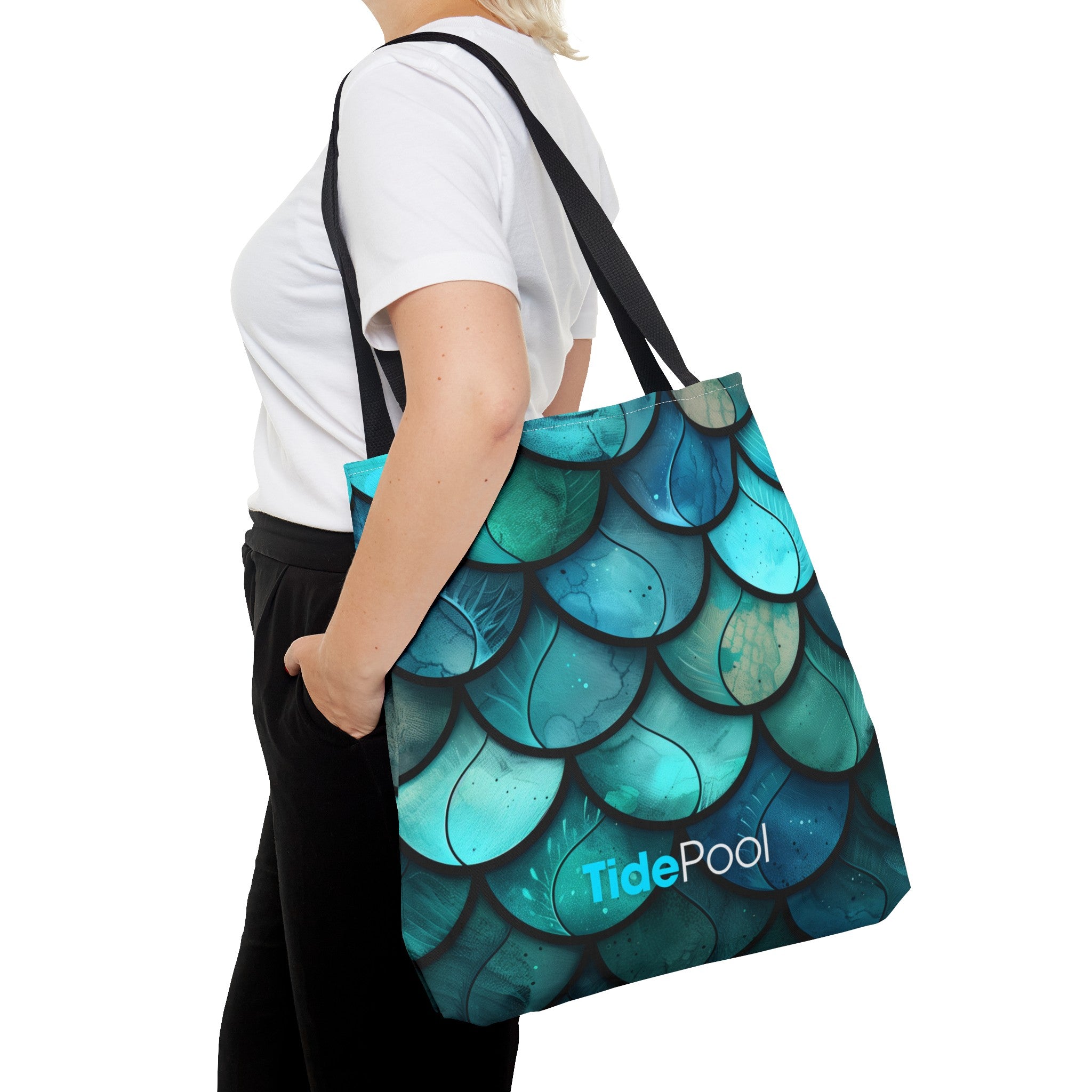 Grab & Go Tote Bag - Aurora Ripple