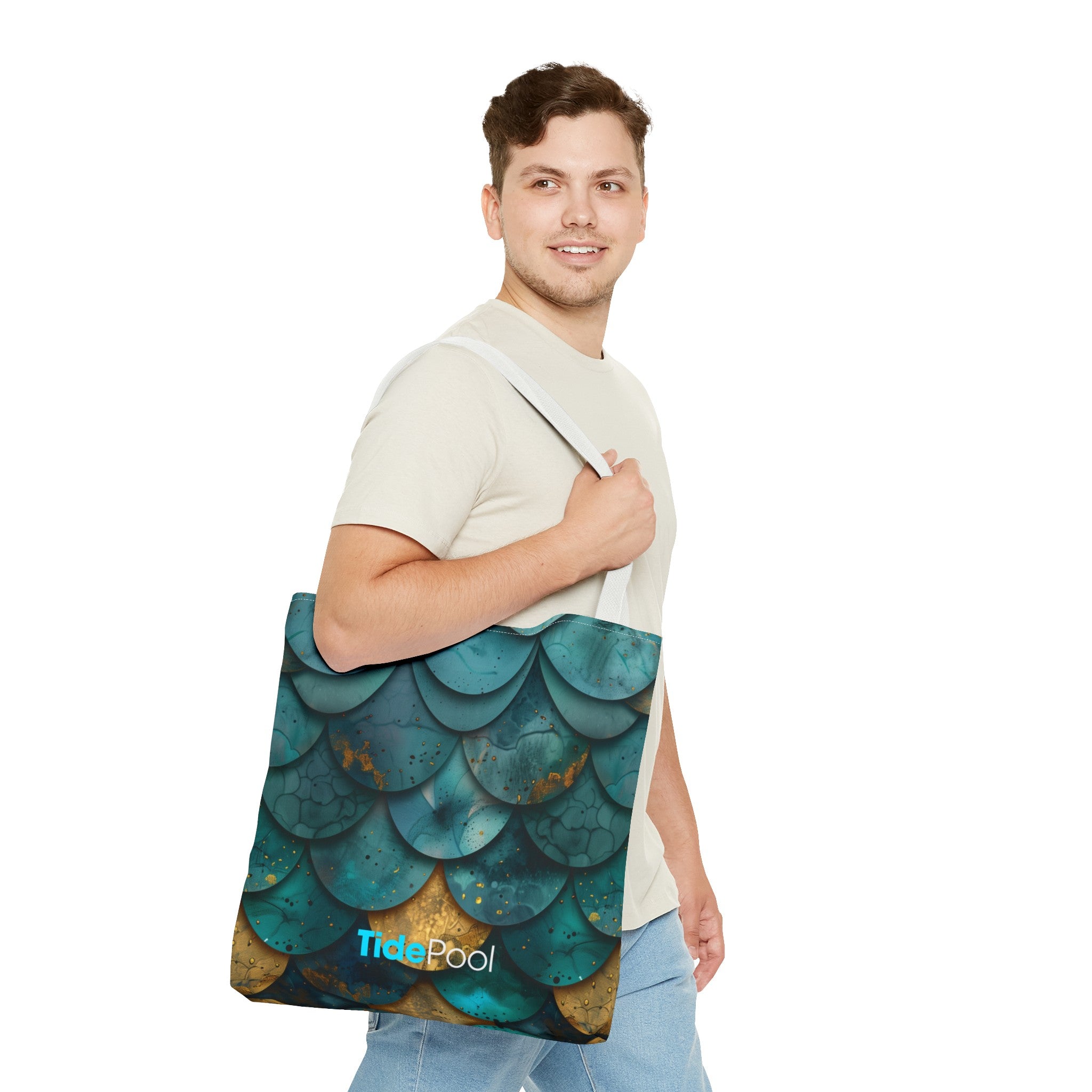 Grab & Go Tote Bag - Ocean Whisper