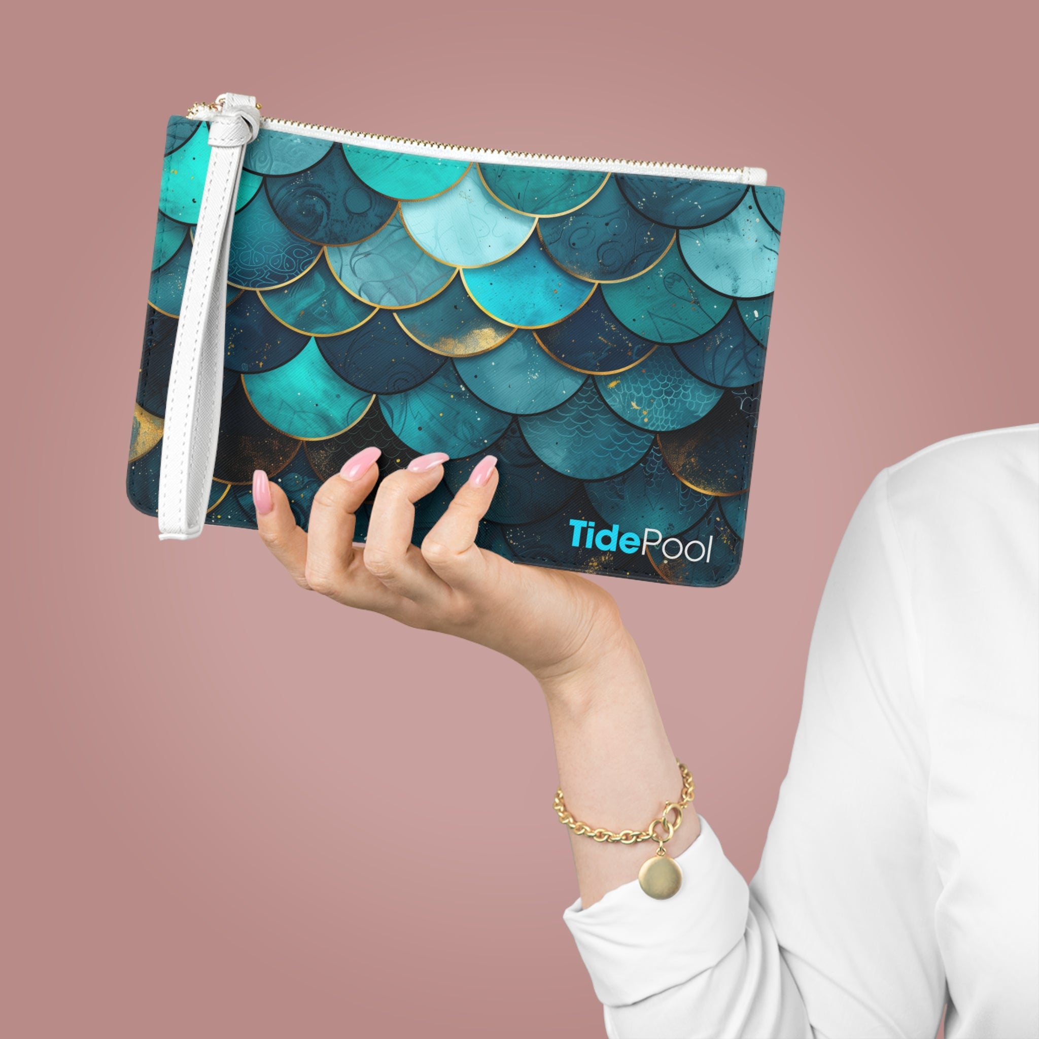 Coastal Clutch Bag - Celestial Tides