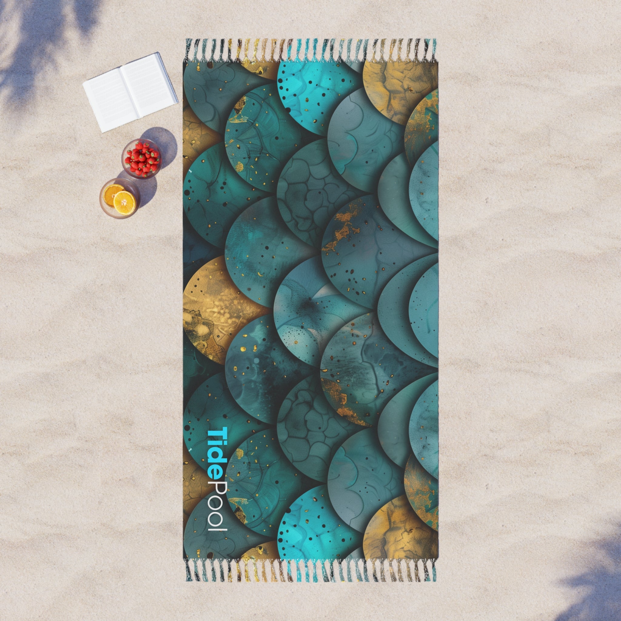 Boho Beach Towel - Ocean Whisper