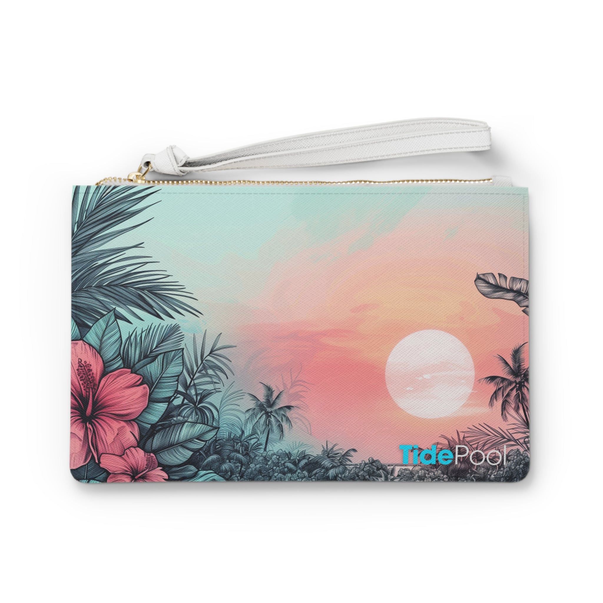 Coastal Clutch Bag - Maui Sunrise