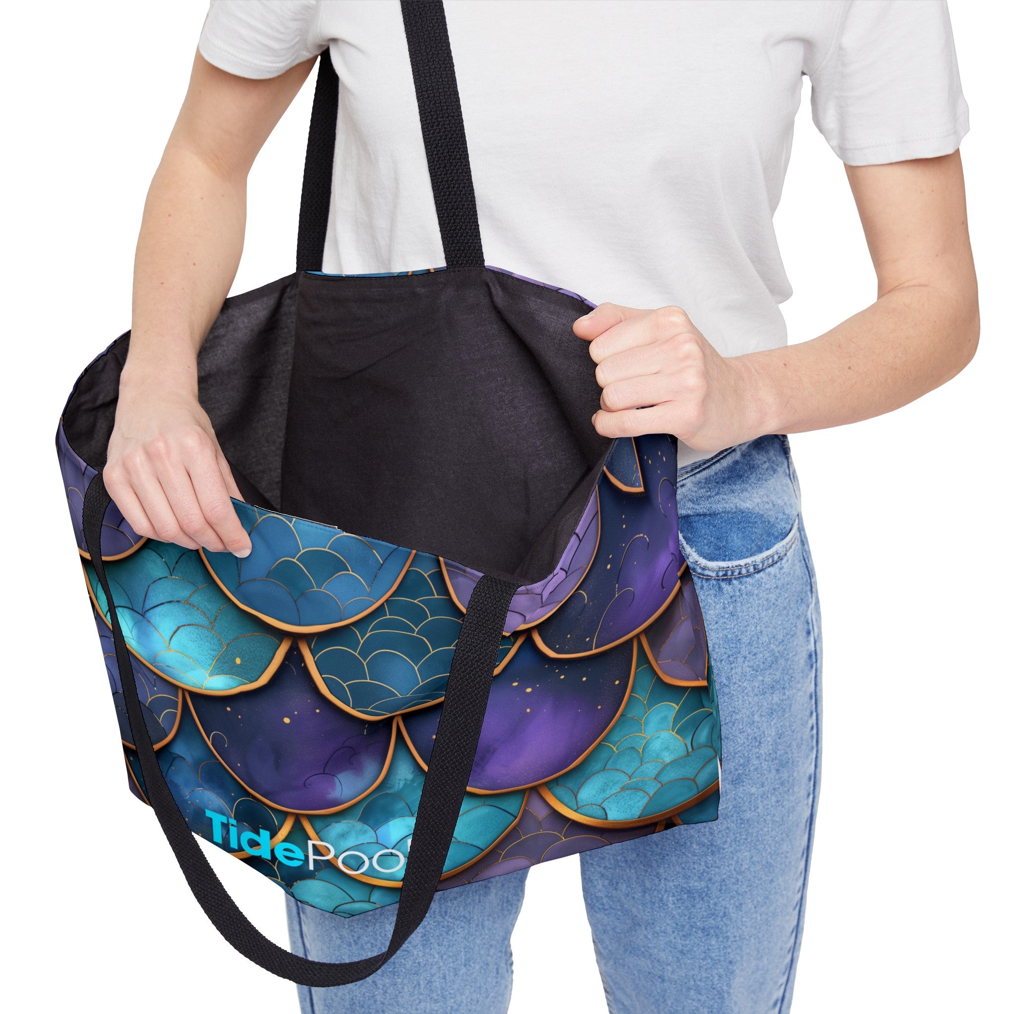 Luxe Tote Bag - Triton's Glitter