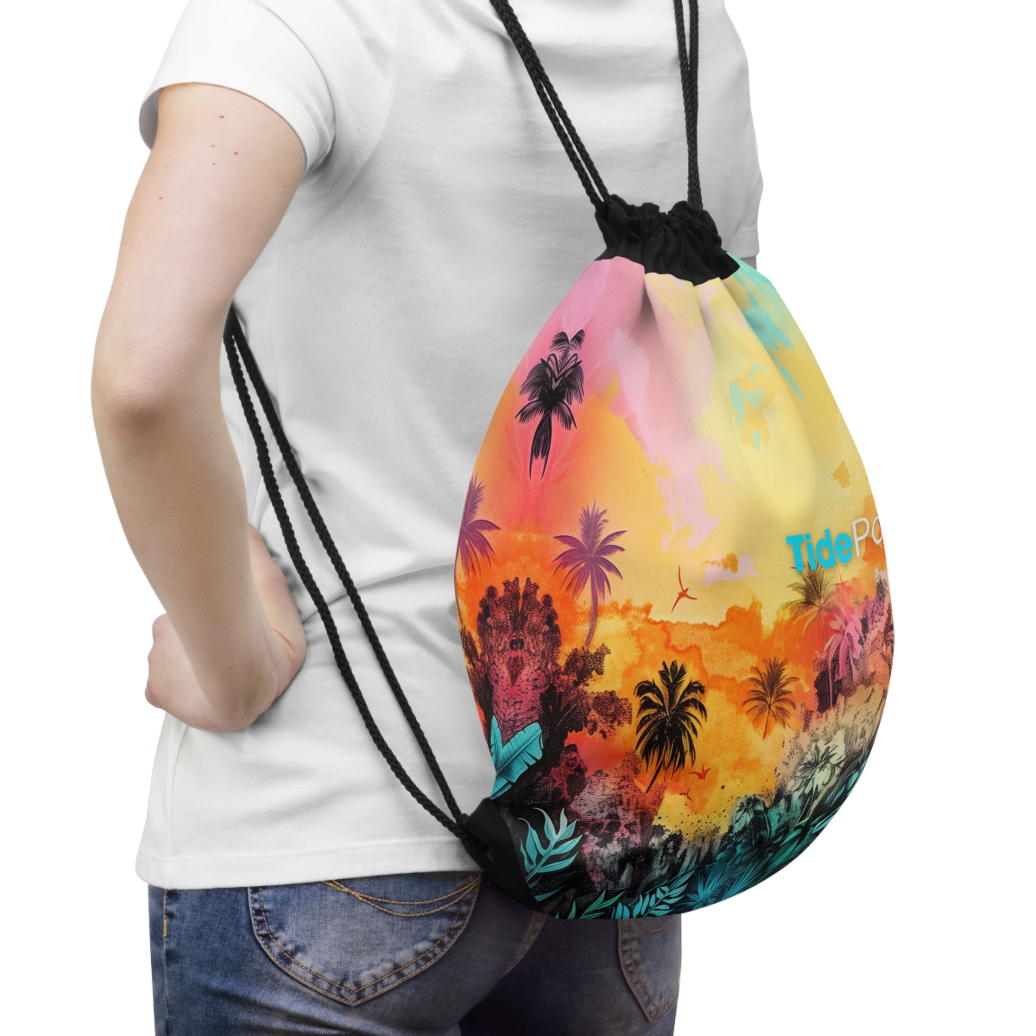 Drifter Drawstring Bag - Garden Of Eden