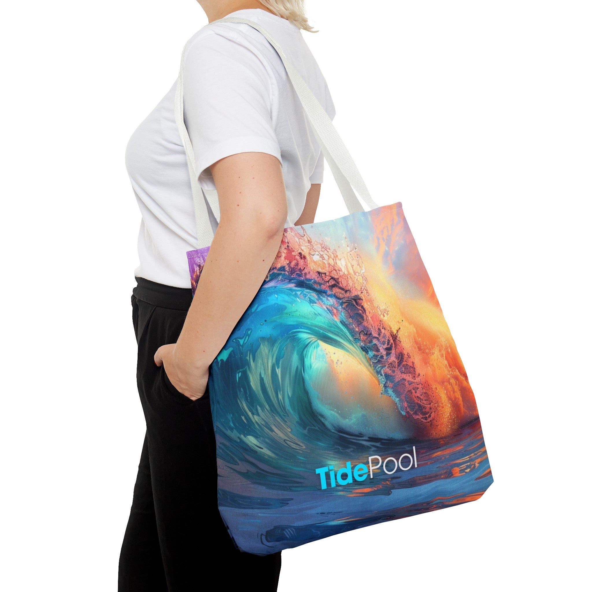 Grab & Go Tote Bag - Sunset Beach