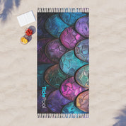 Boho Beach Towel - Ocean Eclipse