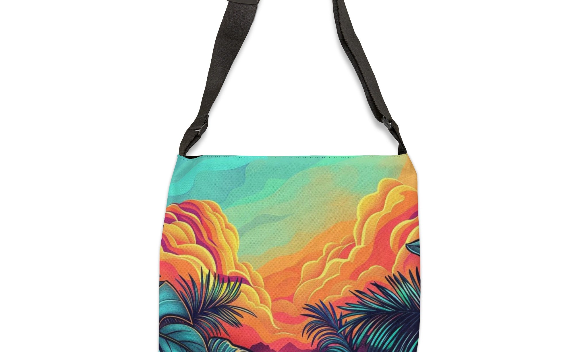 Tropic Jungle - Breezy Tote Bags