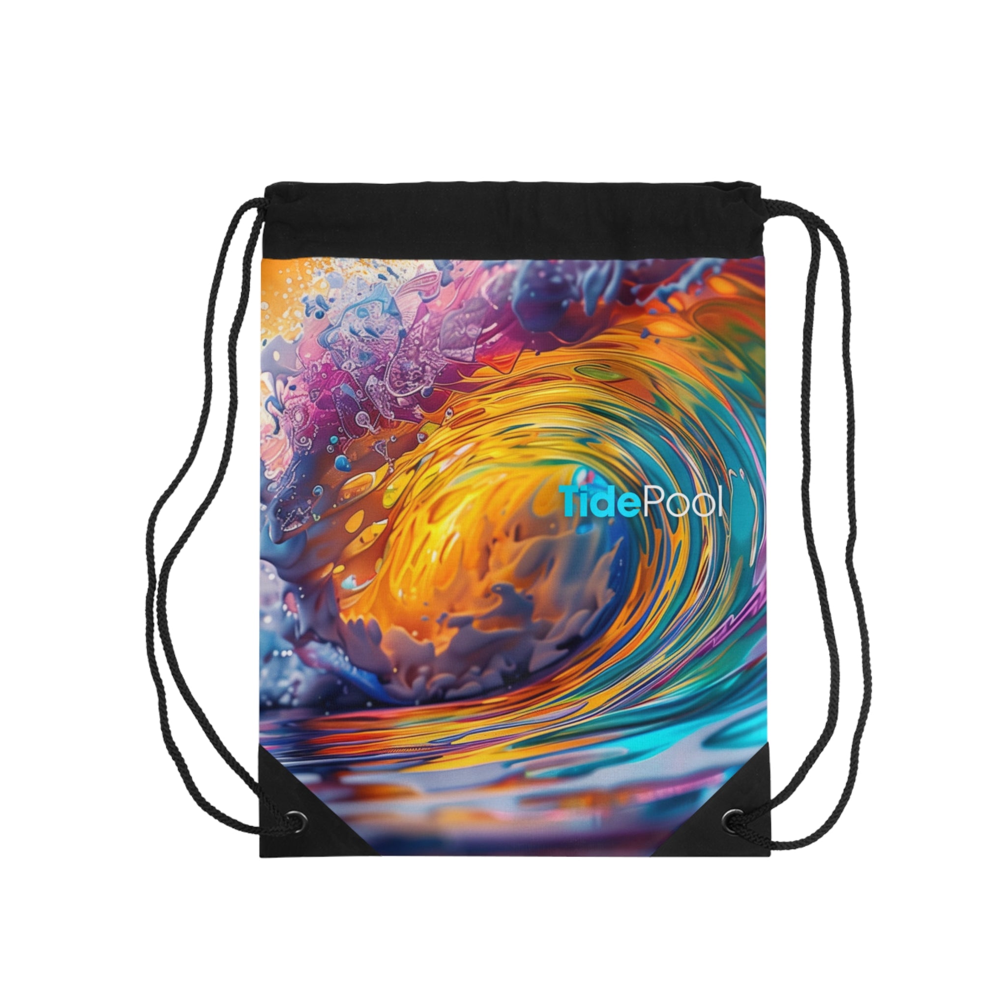 Drifter Drawstring Bag - Sandy Beach