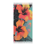 Boho Beach Towel - Black Sands