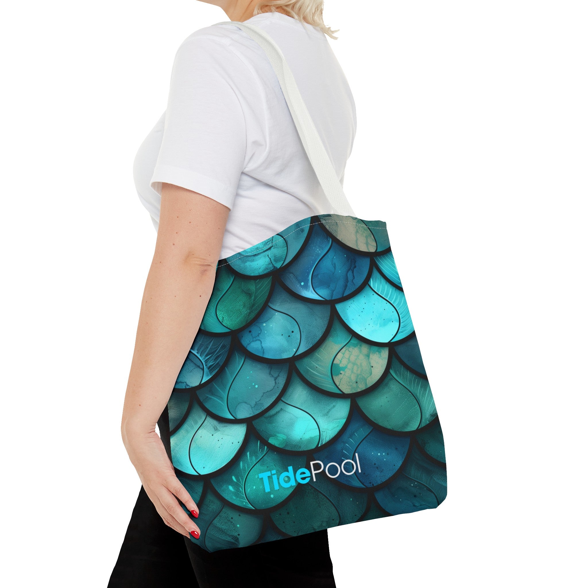 Grab & Go Tote Bag - Aurora Ripple