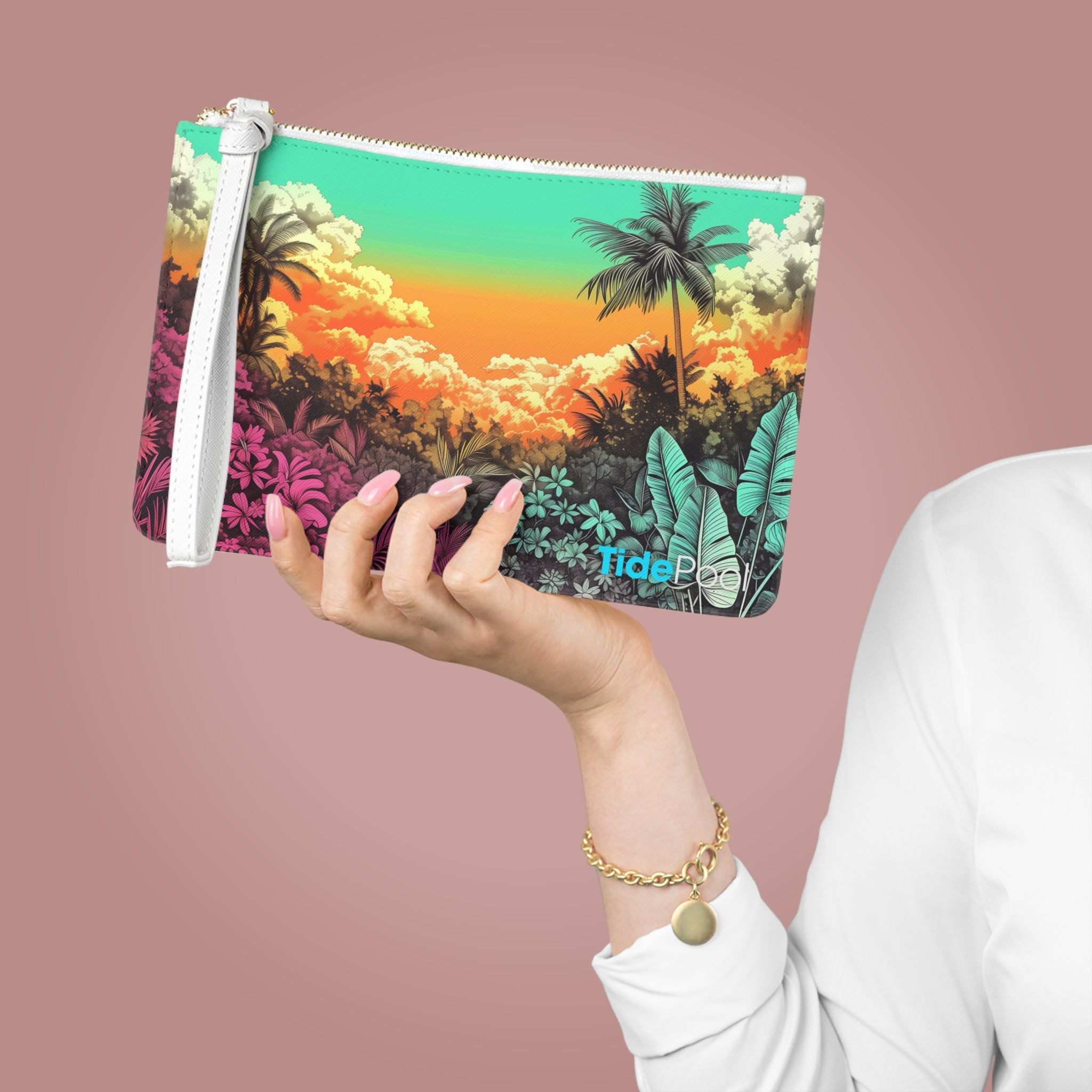 Coastal Clutch Bag - Hideaway Cove