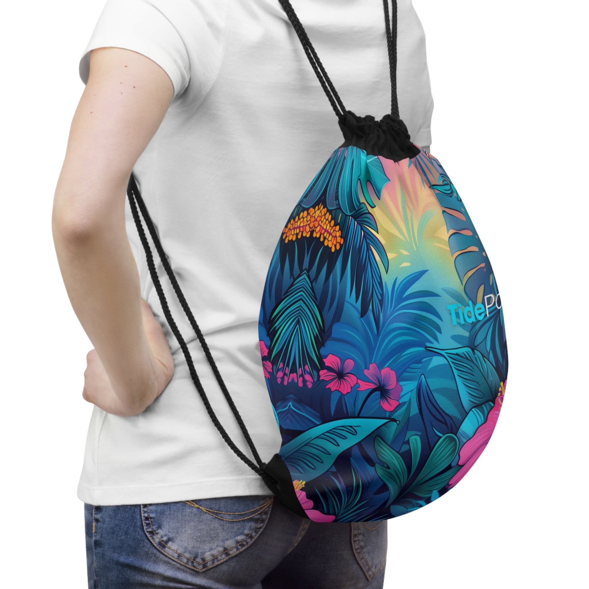 Drifter Drawstring Bag - Pupukea