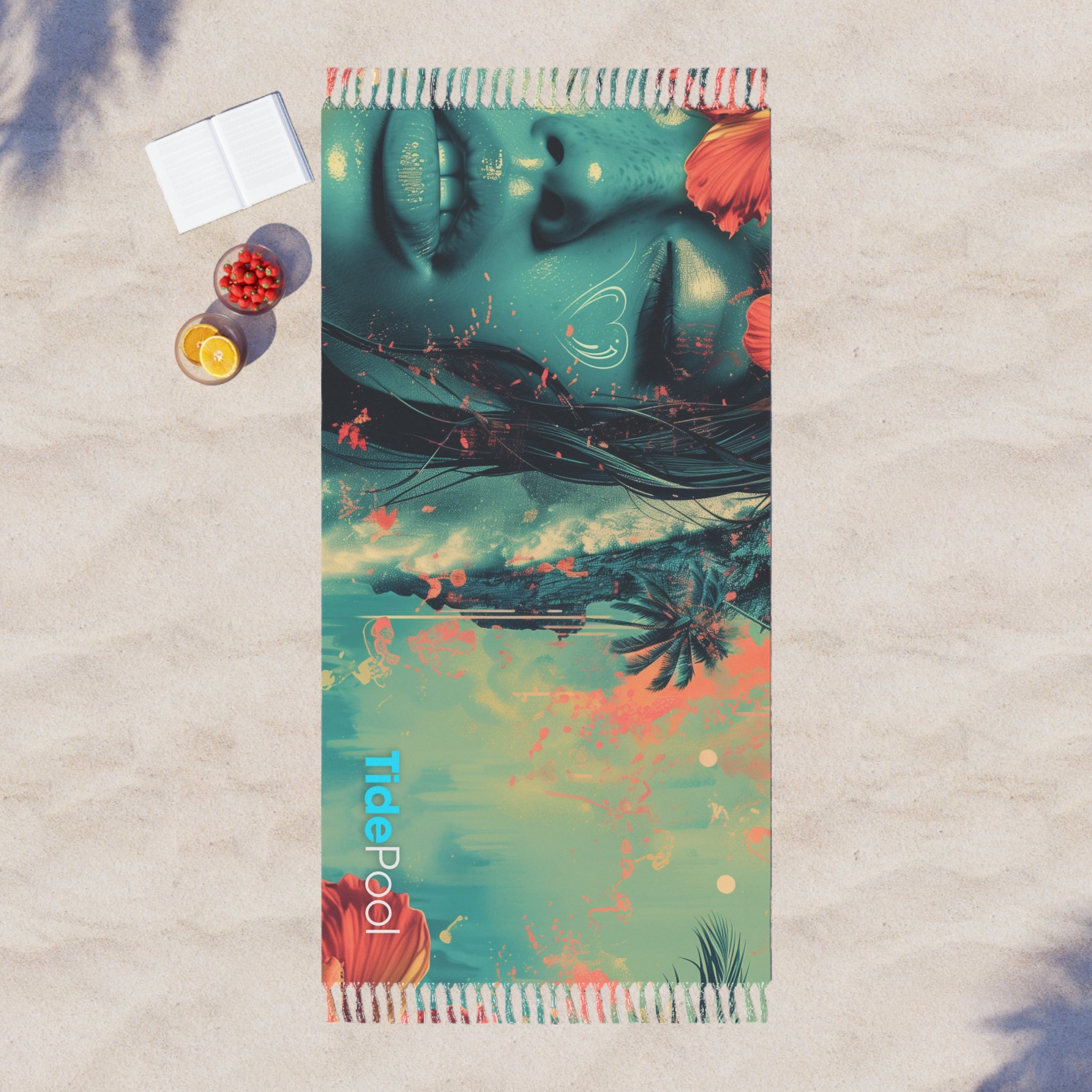 Boho Beach Towel - Serenity