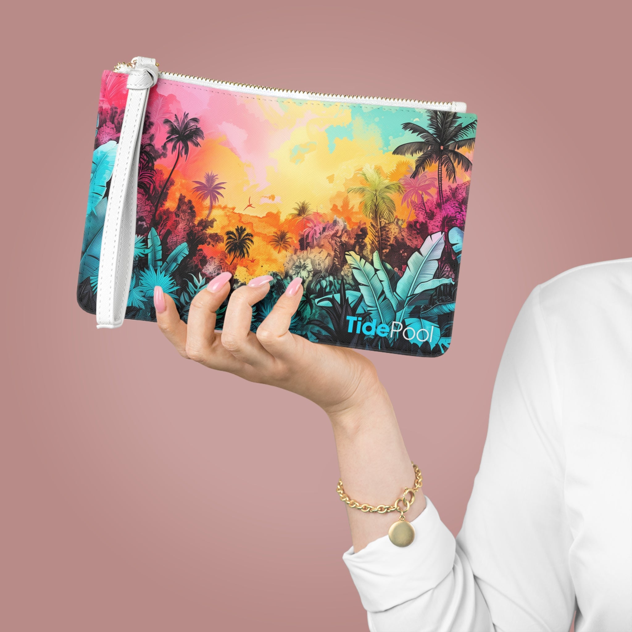 Coastal Clutch Bag - Garden Of Eden