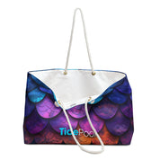 Weekender Tote Bag - Disco Sea