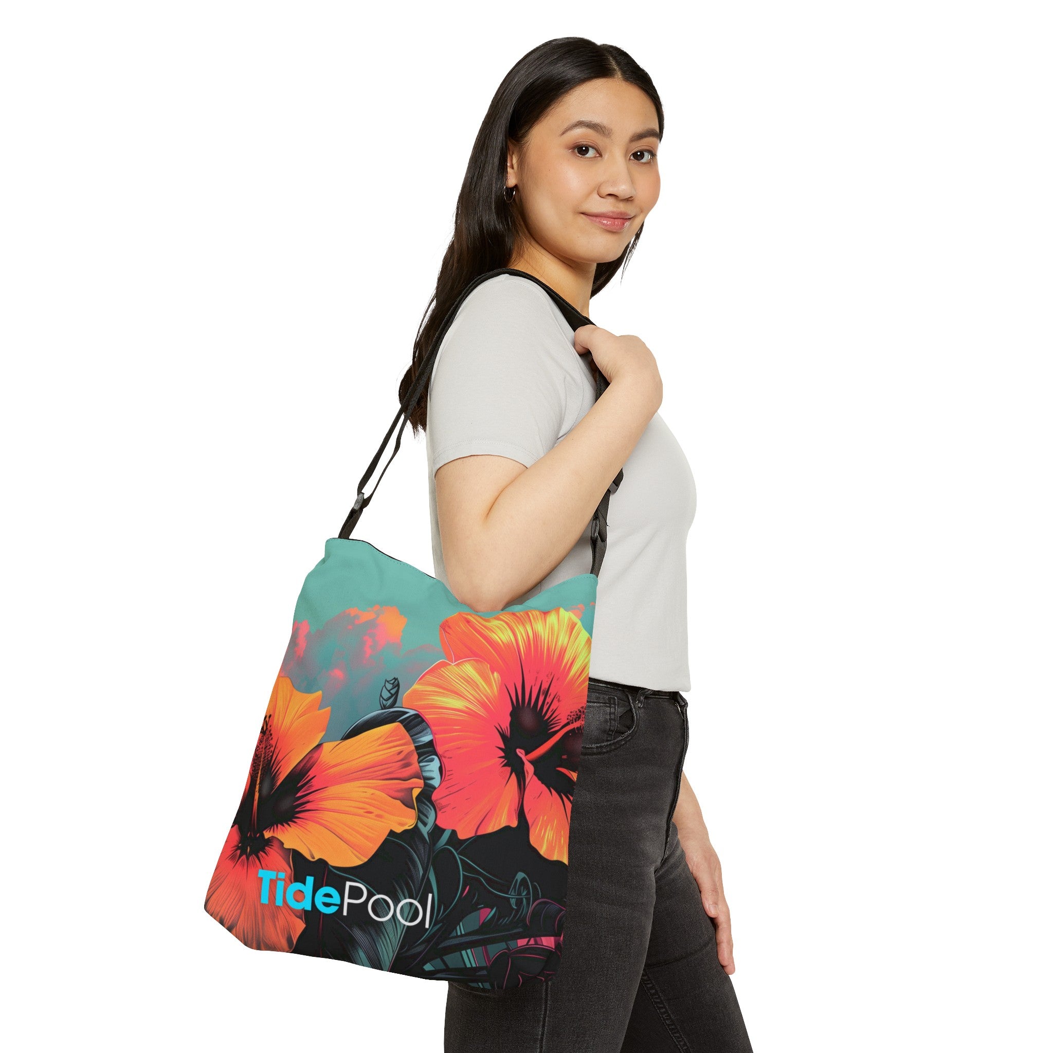 Breezy Tote Bag - Black Sands