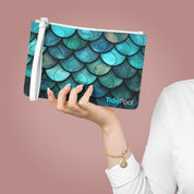 Coastal Clutch Bag - Aurora Ripple