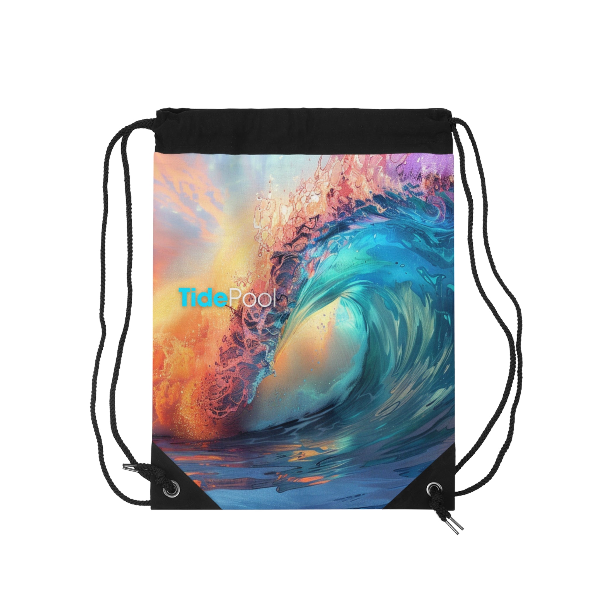 Drifter Drawstring Bag - Sunset Beach