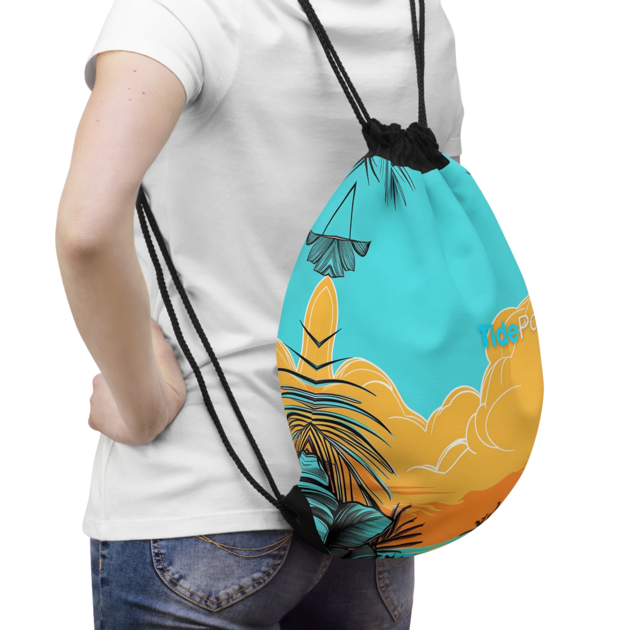 Drifter Drawstring Bag - Hana Lava