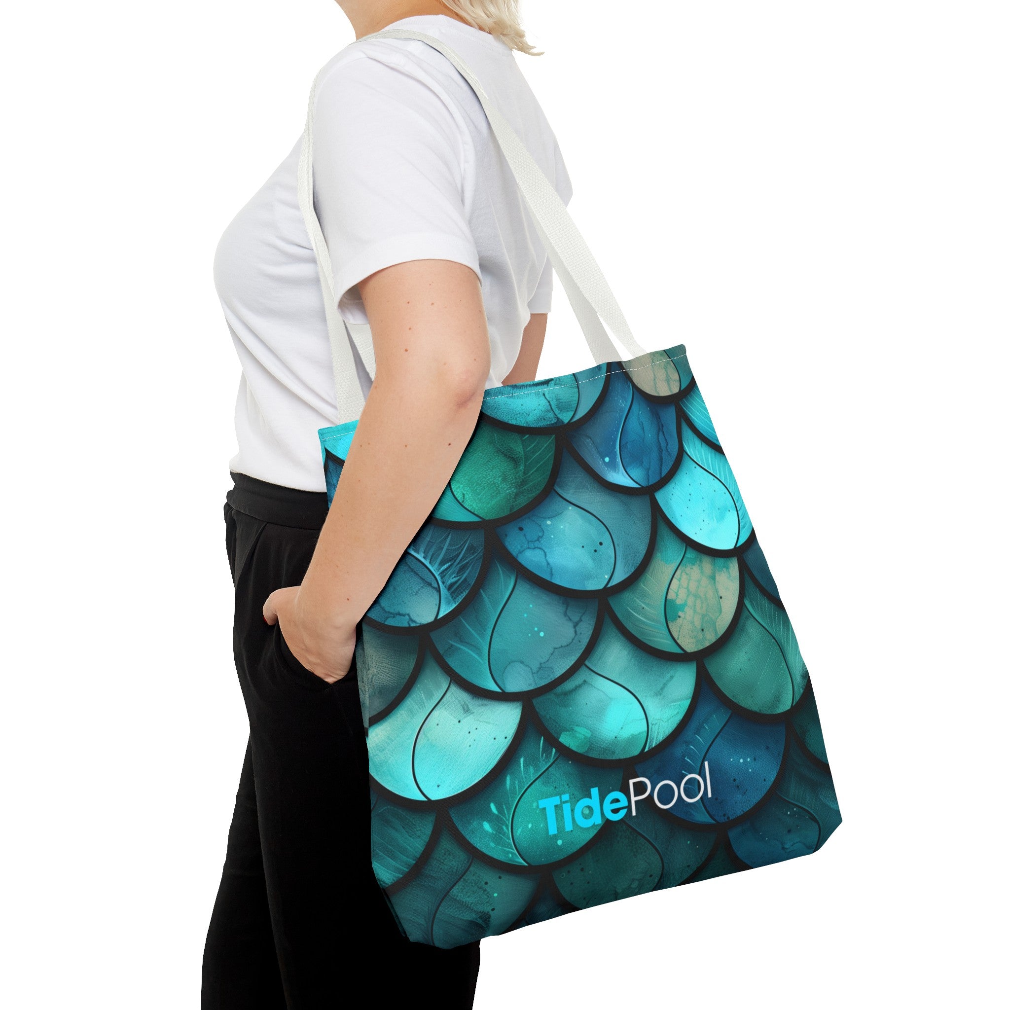 Grab & Go Tote Bag - Aurora Ripple