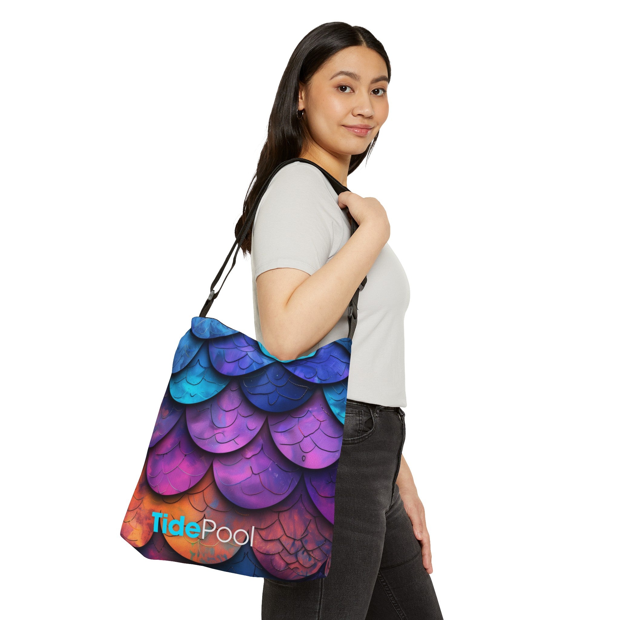 Breezy Tote Bag - Disco Sea