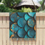 Boho Beach Towel - Royal Sea